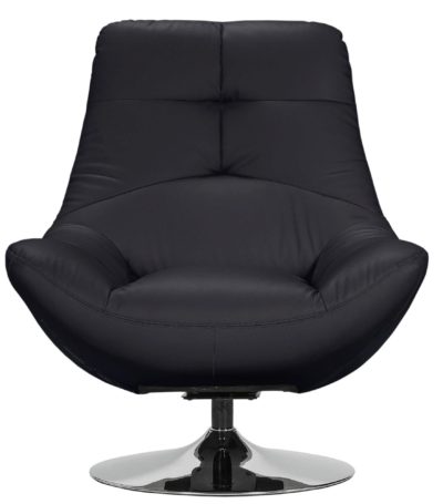 Hygena - Relax - Fabric Chair - Black